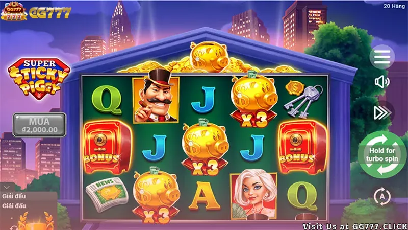Play Super Sticky Piggy on GG777